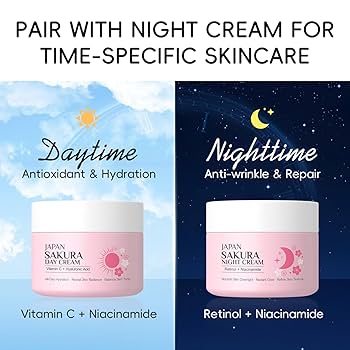 フェイスクリーム Sakura Amazon.com: Sakura Day Cream, Cherry Blossom Skincare Face